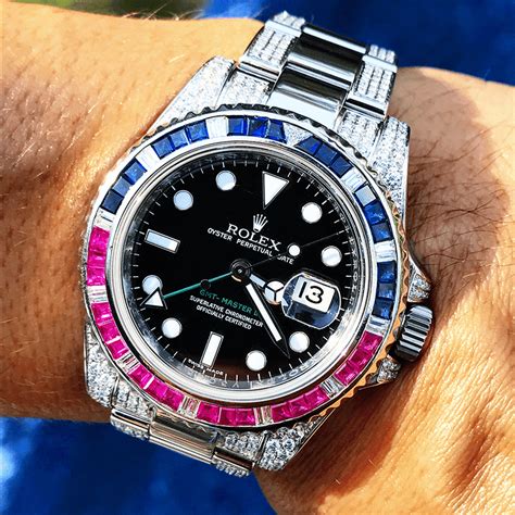 rolex submariner ghiera pepsi|pre owned rolex pepsi.